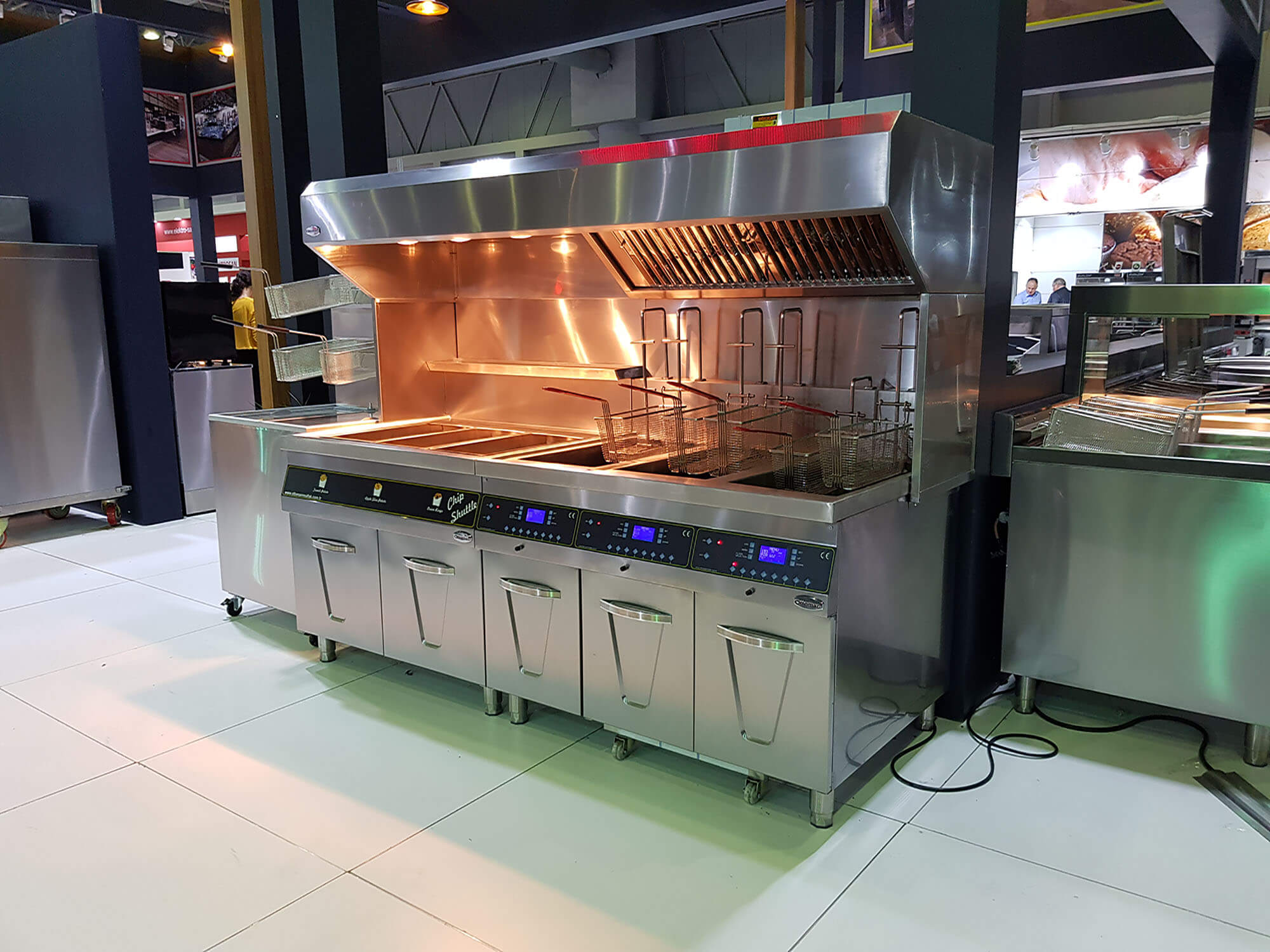 Asansörlü Basınçlı Fritöz