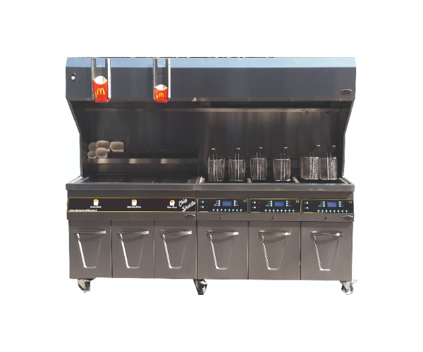 American Type Fryer Stations