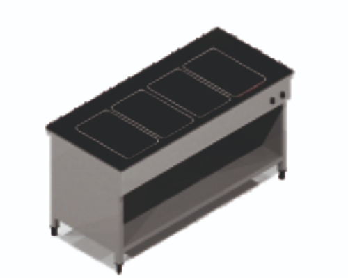 Glass or Hot Plate Hot Food Unit