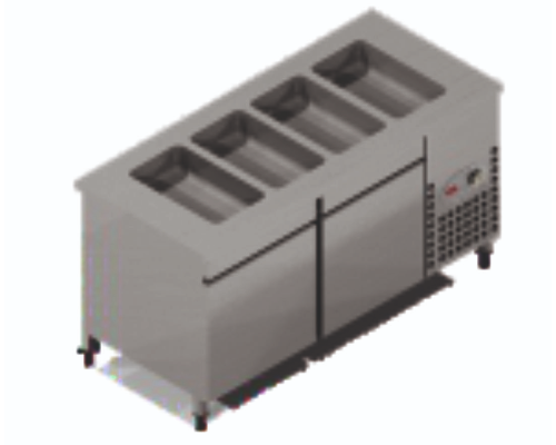 Salad Cold Service Unit